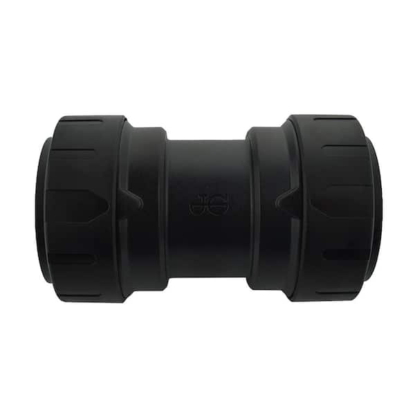 SharkBite ProLock 1 in. Push-to-Connect Plastic Coupling Fitting (2)