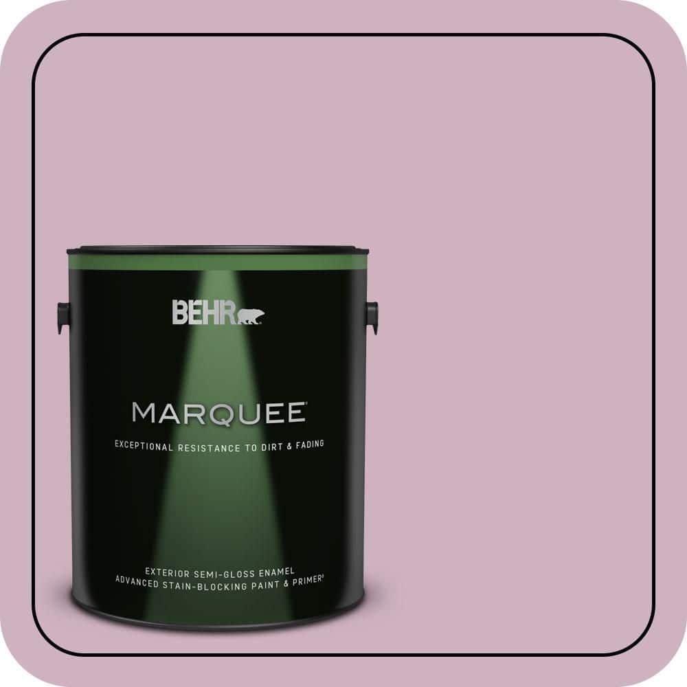 BEHR MARQUEE 1 gal. #S120-3 Candlelight Dinner Semi-Gloss Enamel Exterior Paint & Primer