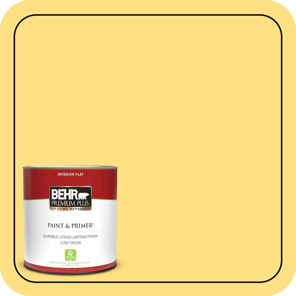 BEHR PREMIUM PLUS #370B-4 June Day Flat Low Odor & Primer