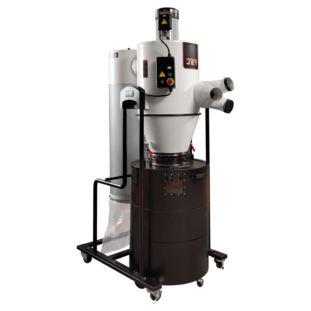 Jet JCDC-3 3HP 230-Volt Cyclone Dust Collector Kit