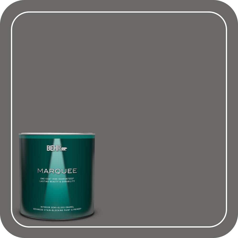 BEHR MARQUEE 1 qt. #T11-5 Not so Innocent Semi-Gloss Enamel Interior Paint & Primer