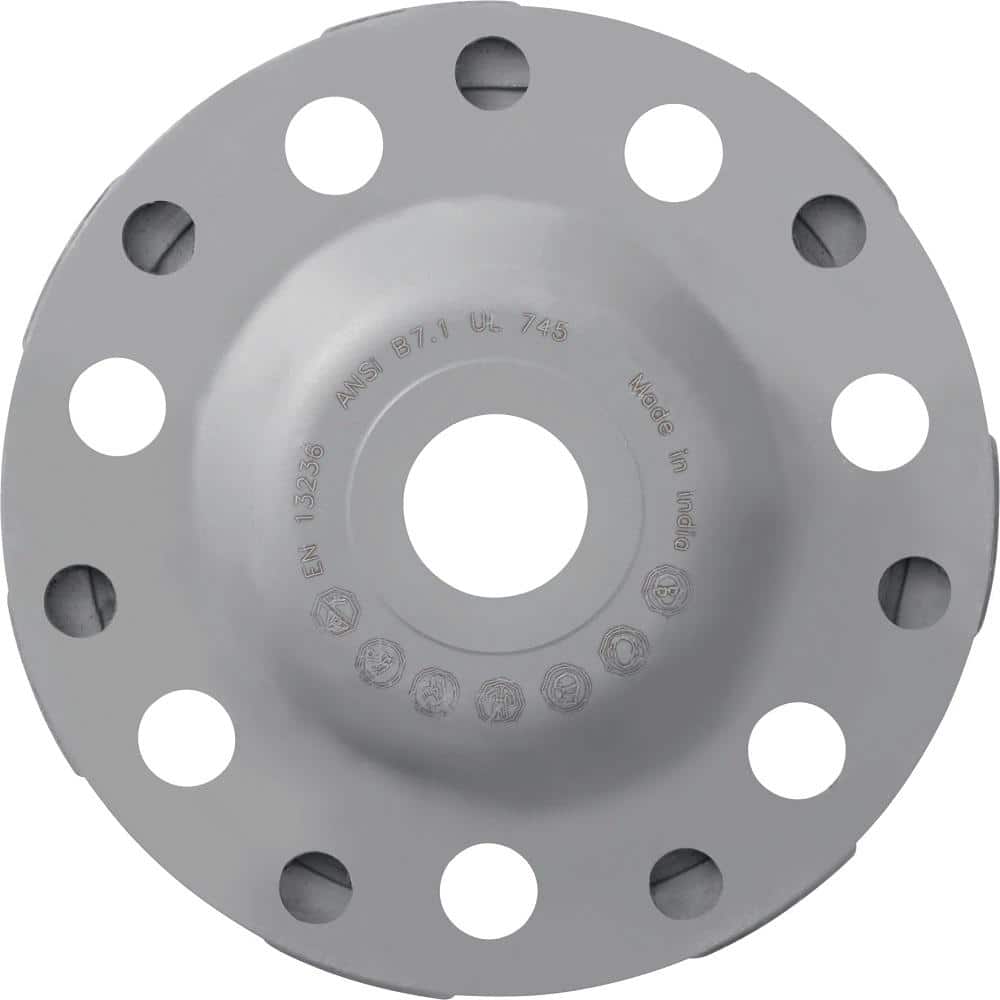 Hilti 5 in. x 7/8 in. Arbor P Diamond Cup Wheel for Angle Grinder DGH 130 Only (2-Pack) (3)