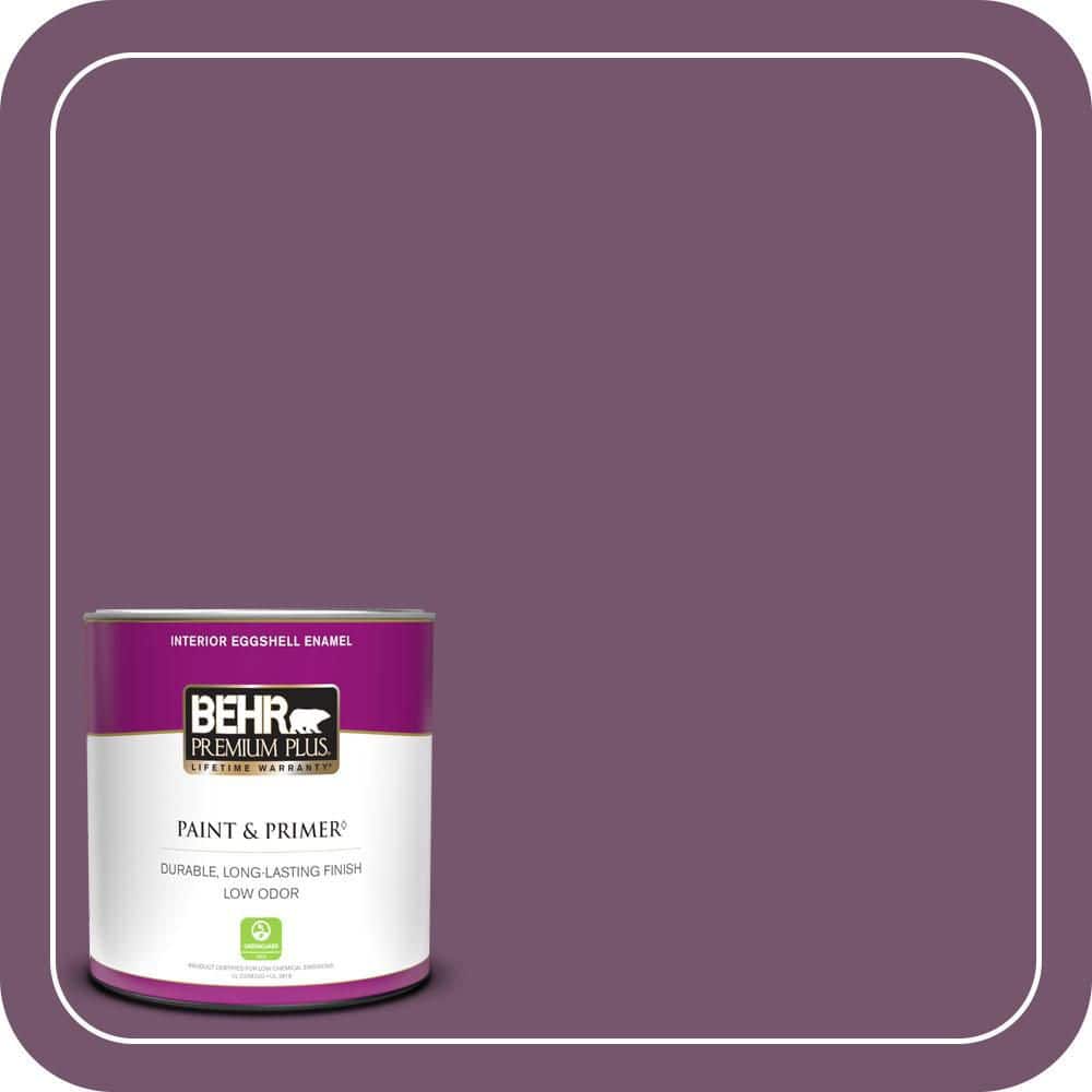 BEHR PREMIUM PLUS #PMD-87 Exotic Orchid Enamel Low Odor & Primer