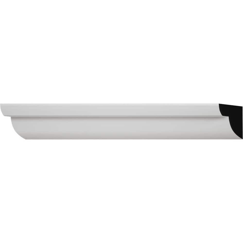 Royal Mouldings 2258 13/32 in. D x 1/2 in. W x 8 ft. L PVC Composite White Exterior Bead Molding (3)