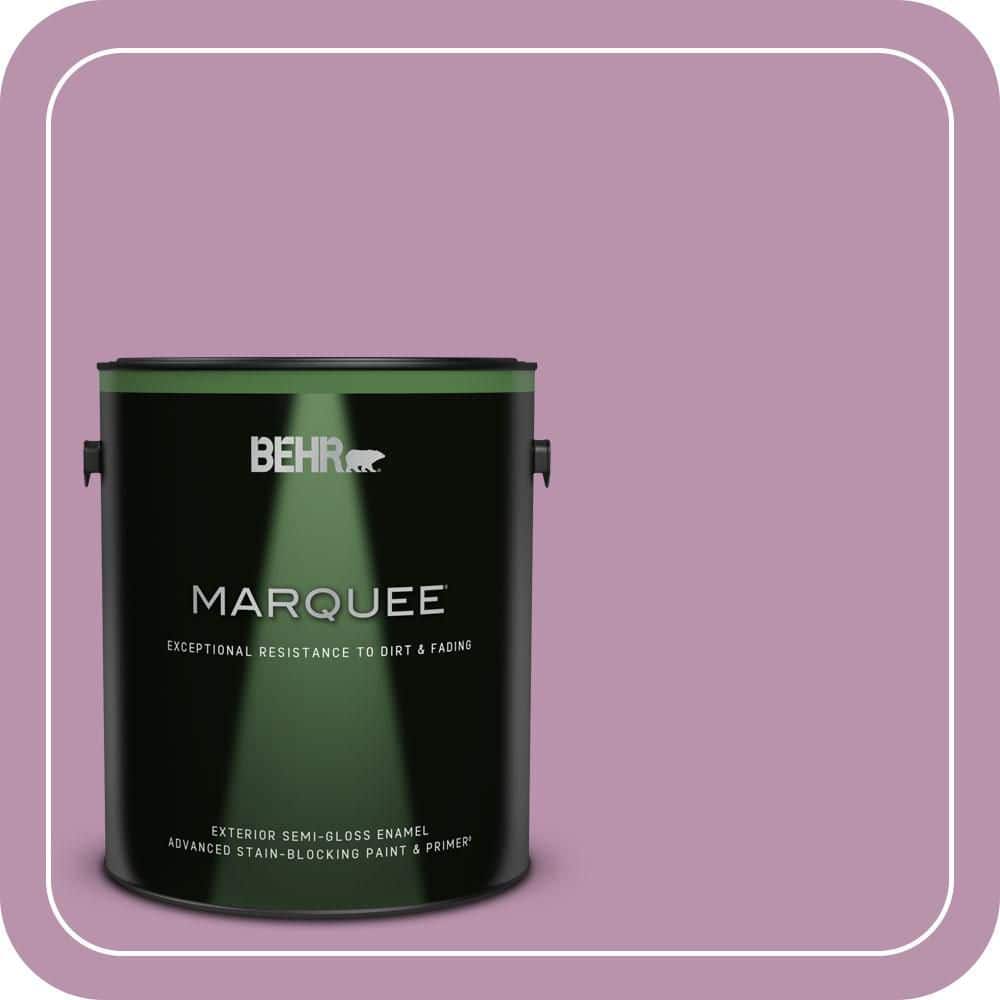 BEHR MARQUEE 1 gal. #680D-5 Bed of Roses Semi-Gloss Enamel Exterior Paint & Primer