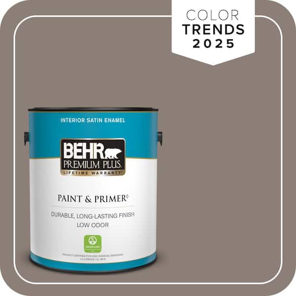 BEHR PREMIUM PLUS Home Decorators Collection #HDC-NT-27B Wild Truffle Enamel & Primer Color Sample (2)