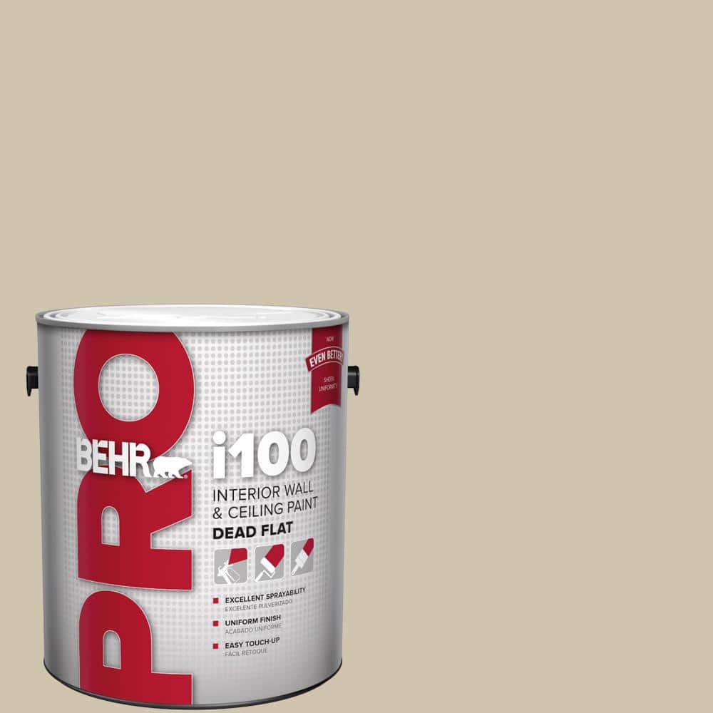 BEHR PRO 1 gal. #HDC-NT-18 Yuma Sand Dead Flat Interior Paint