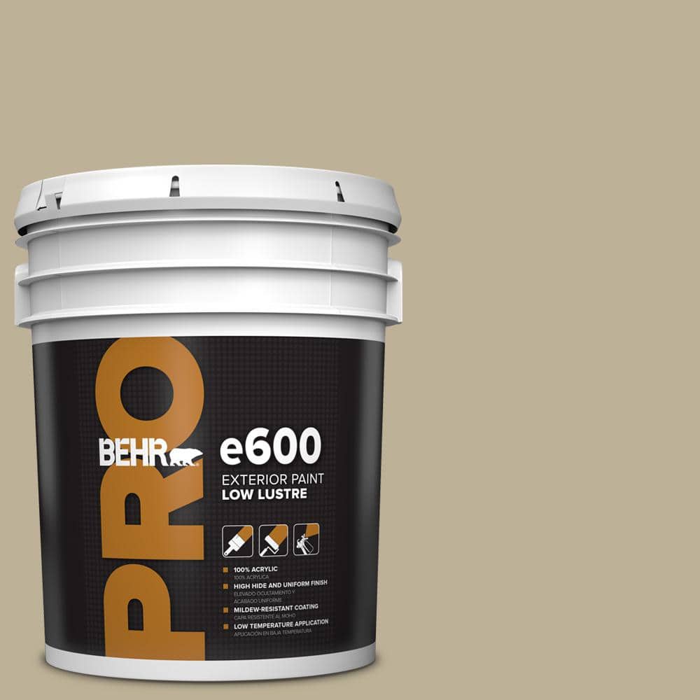 BEHR PRO 5 gal. #770D-4 Clay Pebble Low Luster Exterior Paint
