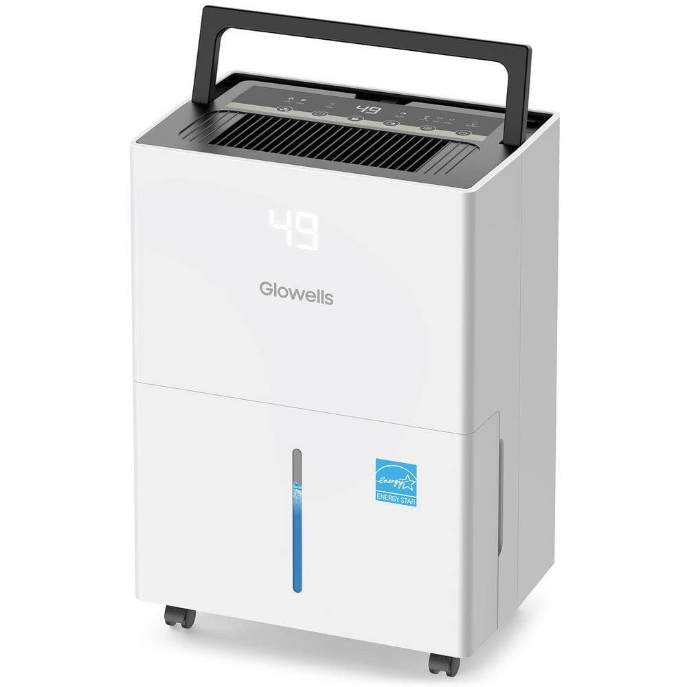 ANDTE 82 pt. 5,500 sq. ft. Energy Star Dehumidifier with Bucket for Wetroom, Basement and Garage with Auto Defrost in White (2)