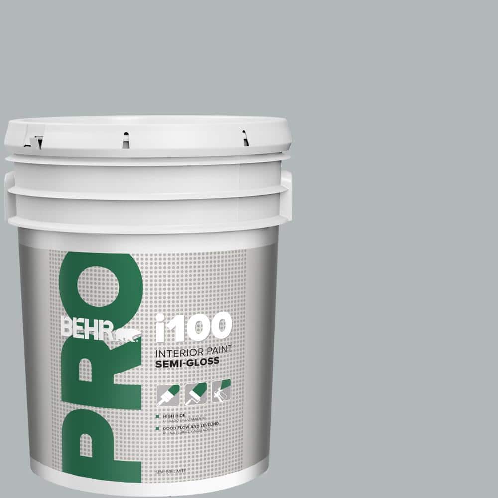 BEHR PRO 5 gal. #N450-3 Meteor Shower Semi-Gloss Interior Paint