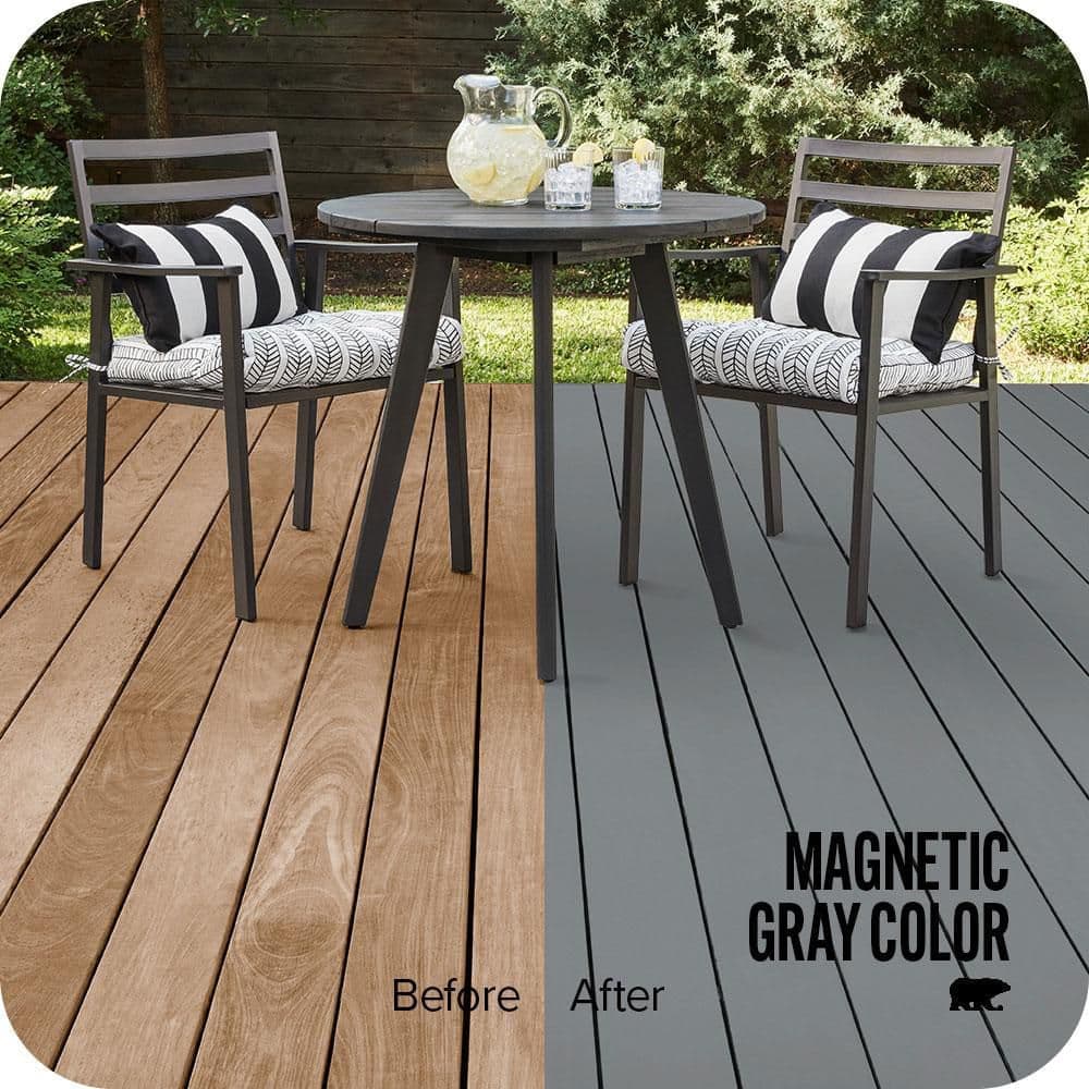 BEHR PREMIUM #N500-5 Color Waterproofing Exterior Wood Stain and Sealer (2)