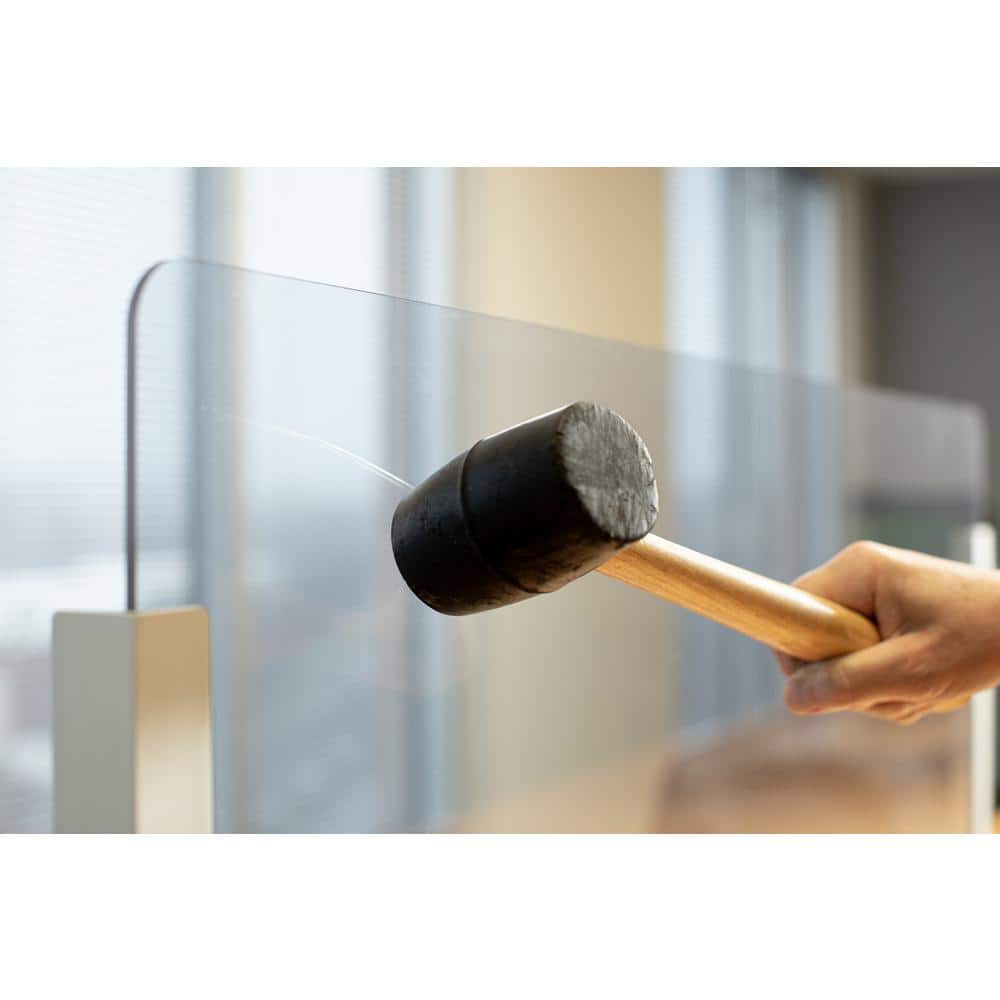 TUFFAK 48 in. x 96 in. x 0.177 in. Clear General Purpose Polycarbonate Sheet (3)