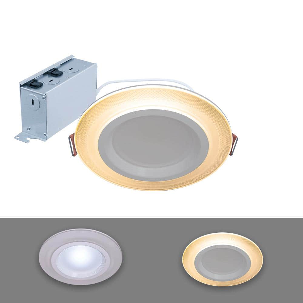 HALO 1-pack 6 in. RL Night Light, 1000-Lumens, Selectable CCT, D2W DM (2)