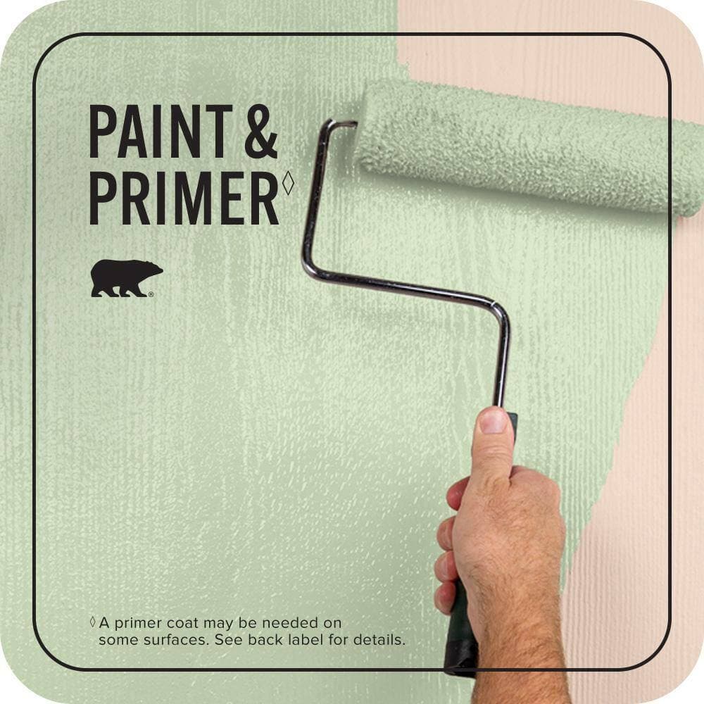 BEHR PREMIUM PLUS 5 gal. #P380-3 Irish Folklore Flat Exterior Paint & Primer (3)