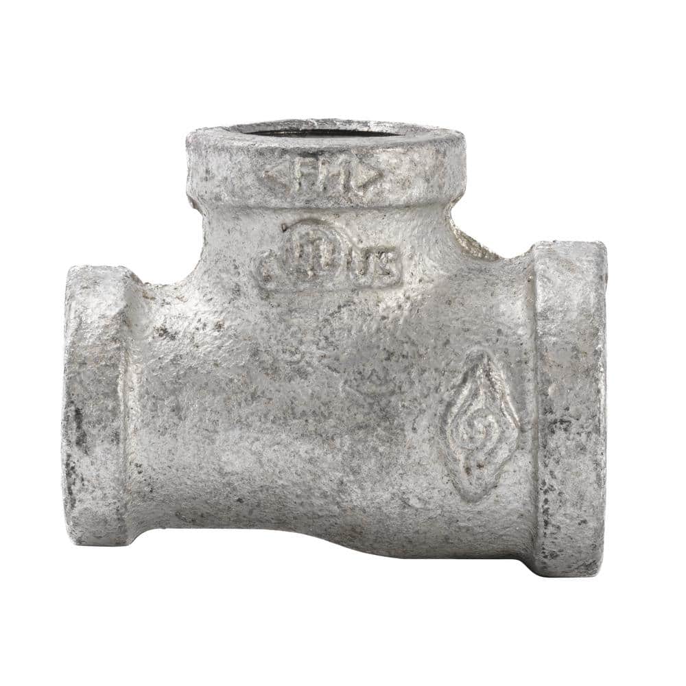Southland 3/4 in. x 1/2 in. x 1/2 in. Galvanized Reducing Tee Fitting (2)