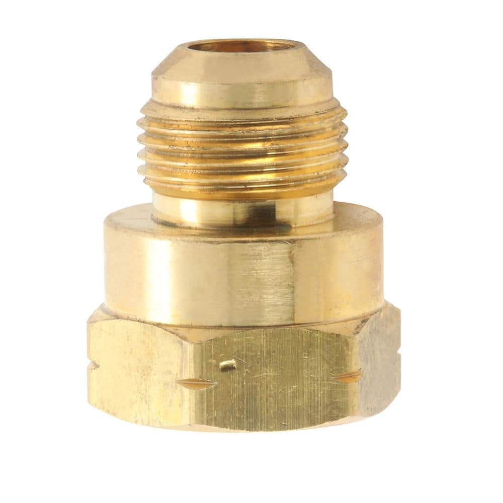 Everbilt 3/8 in. Flare x 3/8 in. FIP Brass Adapter Fitting (1)