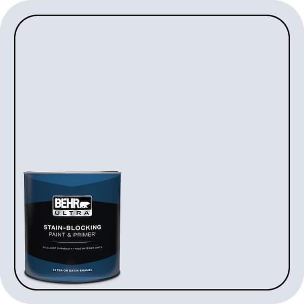 BEHR ULTRA 1 qt. #600A-1 December Dawn Satin Enamel Exterior Paint & Primer (2)