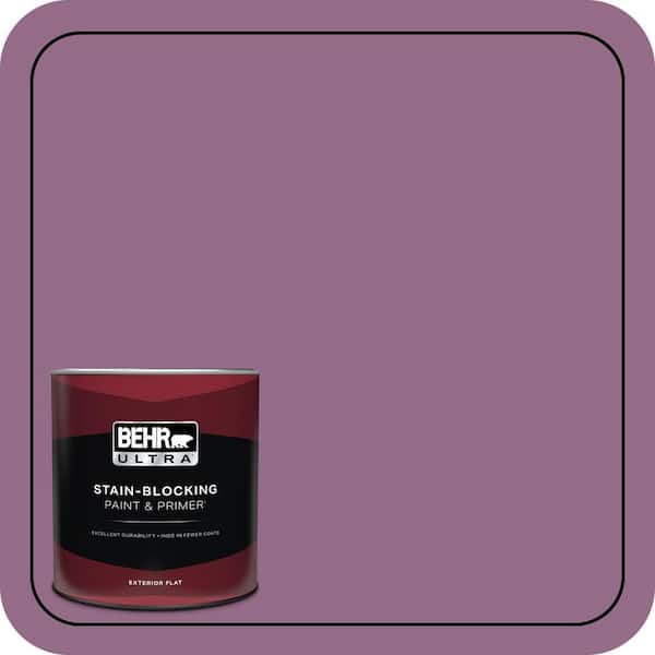 BEHR PREMIUM PLUS #M110-6 Sophisticated Lilac Enamel Low Odor & Primer (3)