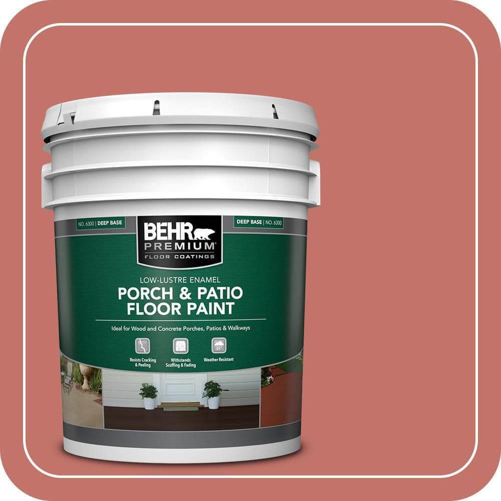 BEHR PREMIUM #PPU1-05A Low-Lustre Enamel Interior/Exterior Porch and Patio Floor Paint (1)