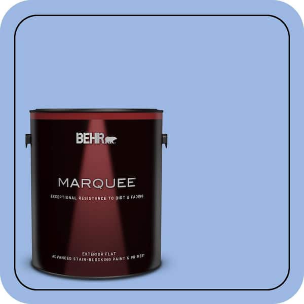 BEHR MARQUEE 1 gal. #P530-3 Honest Flat Exterior Paint & Primer (2)