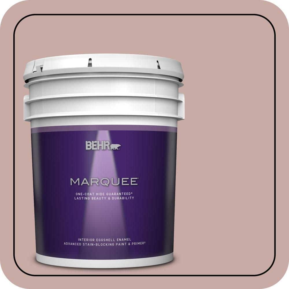 BEHR MARQUEE 5 gal. #700A-3 Pottery Clay Eggshell Enamel Interior Paint & Primer