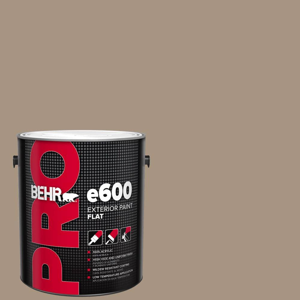 BEHR PRO 1 gal. #PPU7-05 Pure Earth Flat Exterior Paint