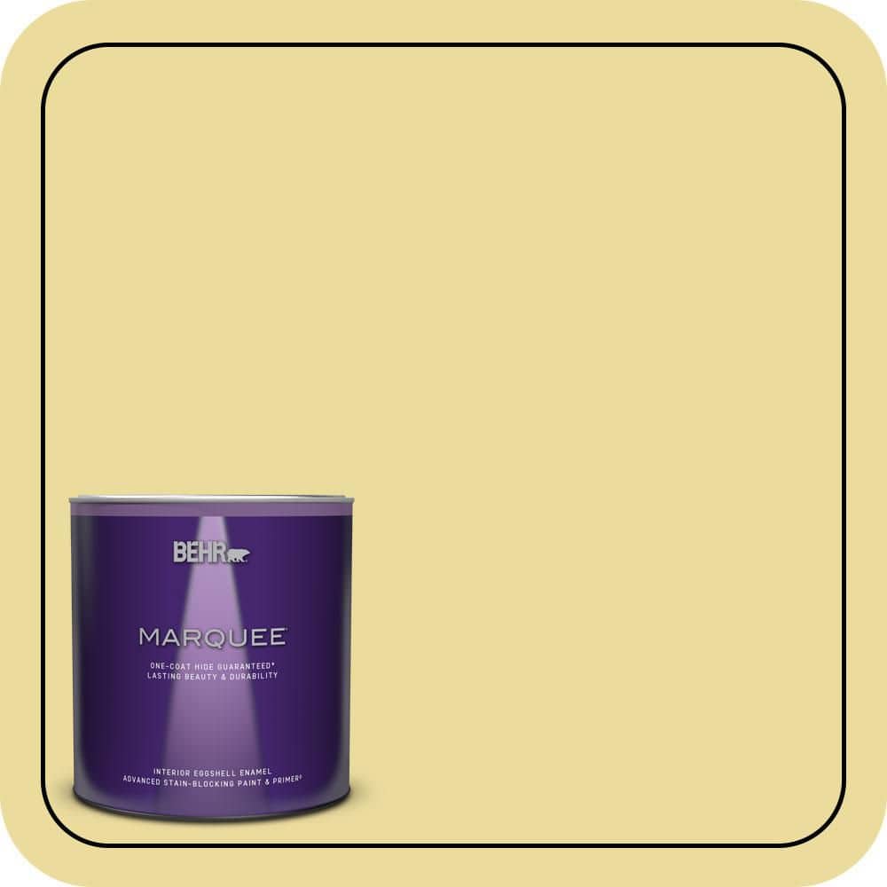 BEHR MARQUEE 1 qt. #P330-3A Flourish Eggshell Enamel Interior Paint & Primer (1)