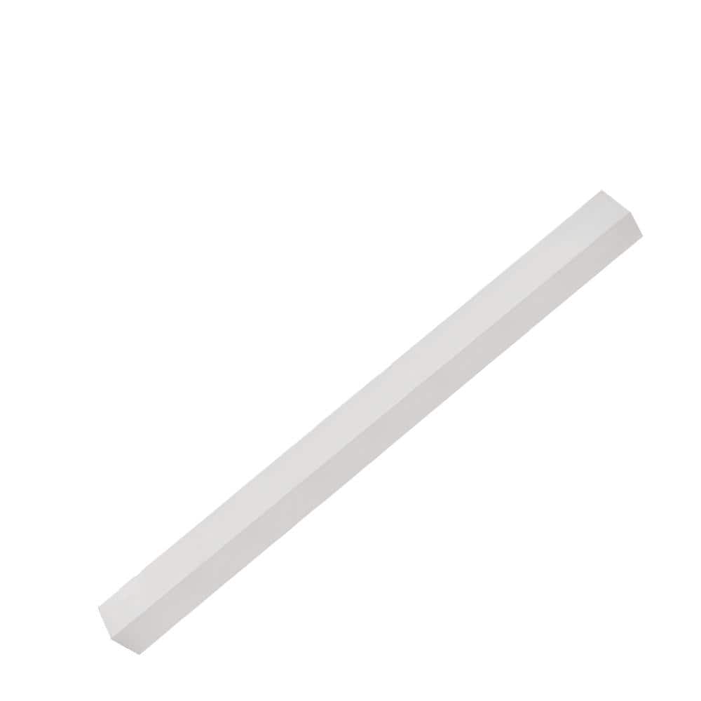HOUSE OF FARA 1-1/4 in. D x 1-1/4 in. W x 39 in. L Wood Prefinished Finger Joint Poplar Wood Contemporary Craftsman Square Baluster (1)