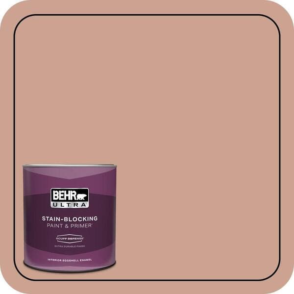 BEHR PREMIUM PLUS #220F-4 Sombrero Tan Enamel Low Odor & Primer (3)