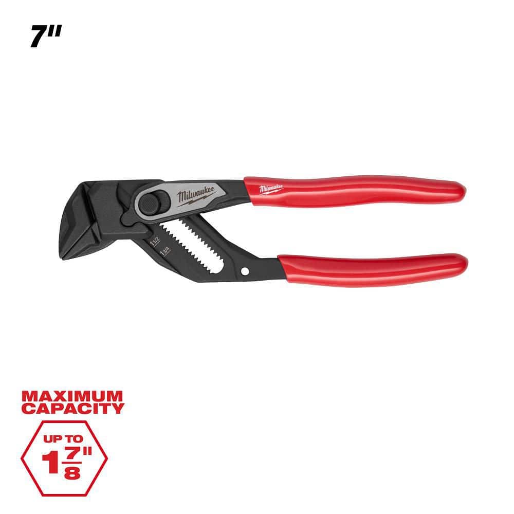 Milwaukee 7 in. Straight Jaw Pliers Wrench