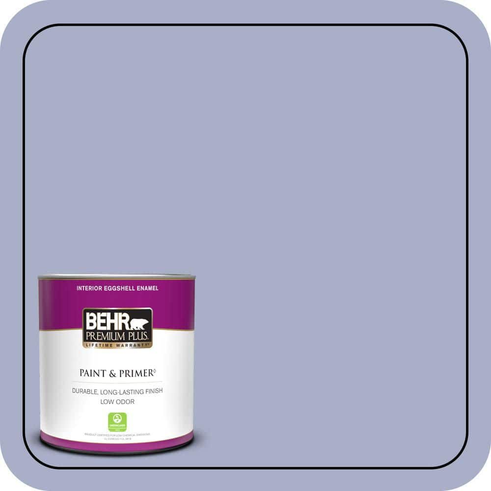 BEHR PREMIUM PLUS #S540-3 Meadow Phlox Enamel & Primer Color Sample
