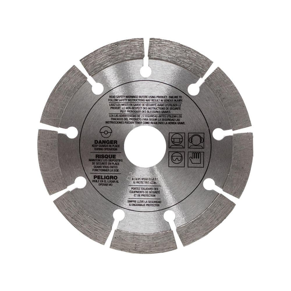 KING DIAMOND 4-1/2 in. Masonry Material Cutting Segmented Rim Diamond Blade (2)