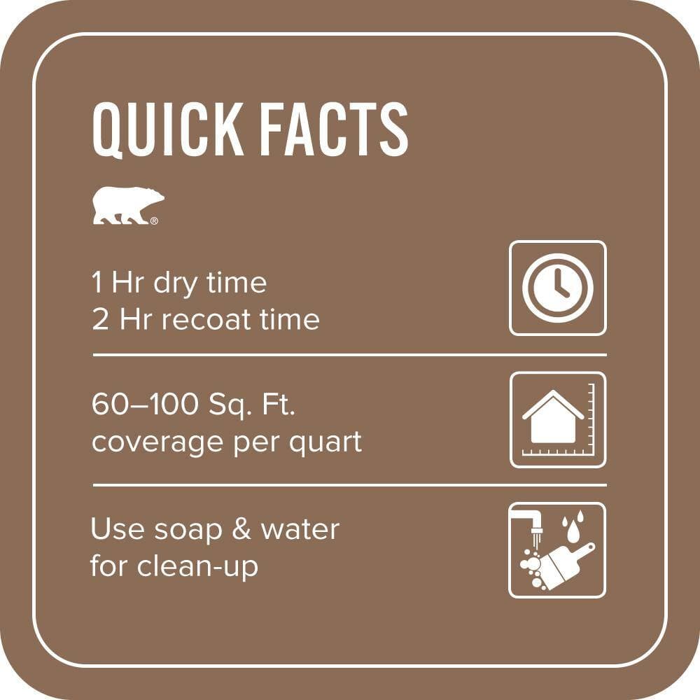 BEHR PREMIUM PLUS 1 qt. #MQ2-43 Antiquities Flat EcoMix Plant-Based Interior Paint & Primer (3)