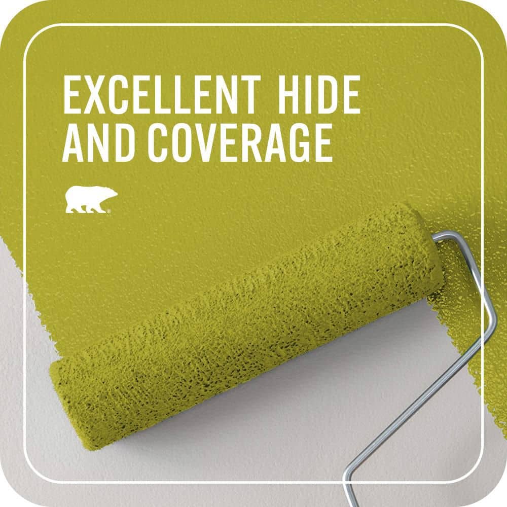 BEHR PREMIUM PLUS #P340-6 Green Neon Enamel & Primer Color Sample (4)