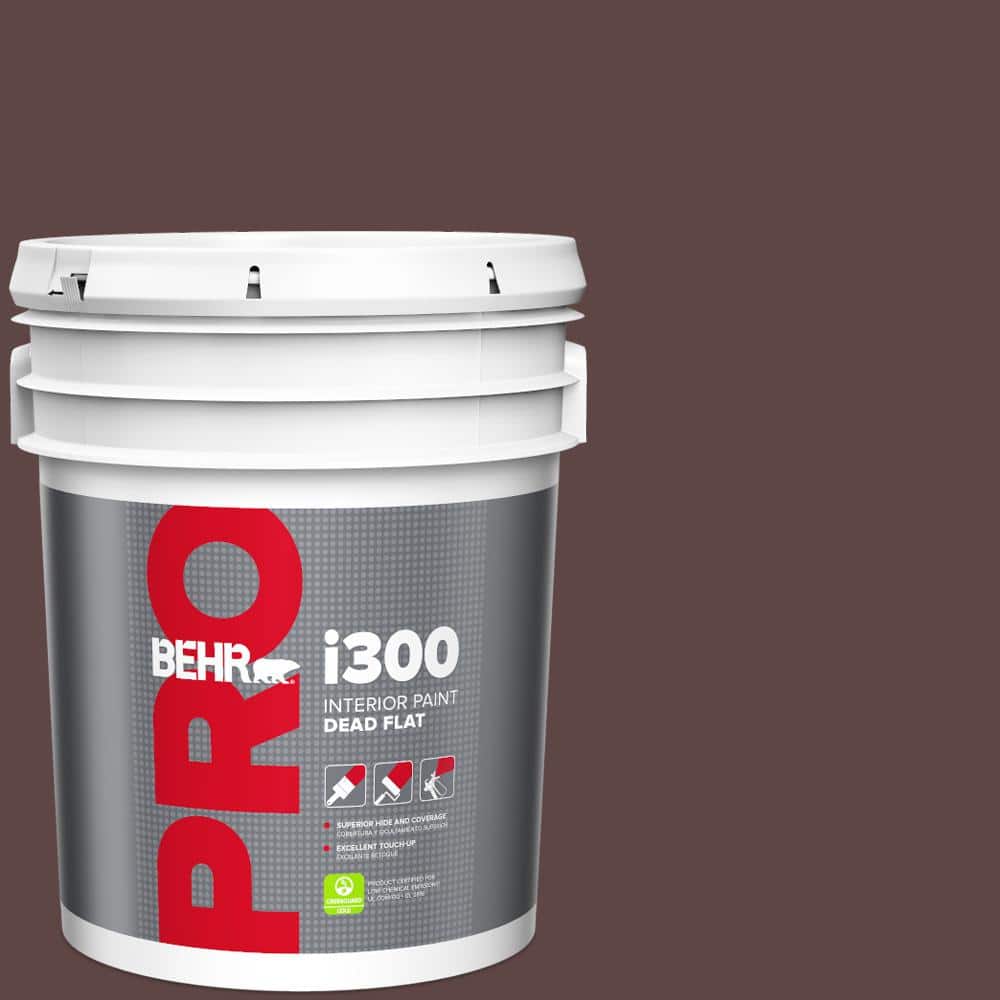 BEHR PRO 5 gal. #140F-7 Embarcadero Dead Flat Interior Paint