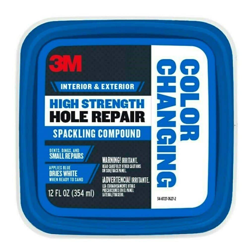 3M High Strength Hole Repair 12 fl. oz. Color Changing Spackling Compound (2)