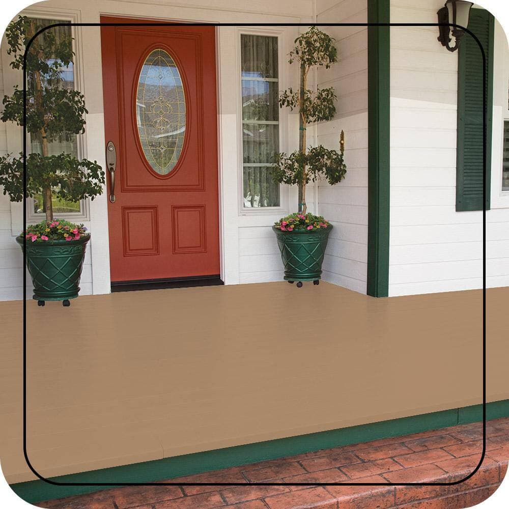 BEHR PREMIUM #270F-4 Low-Lustre Enamel Interior/Exterior Porch and Patio Floor Paint (2)
