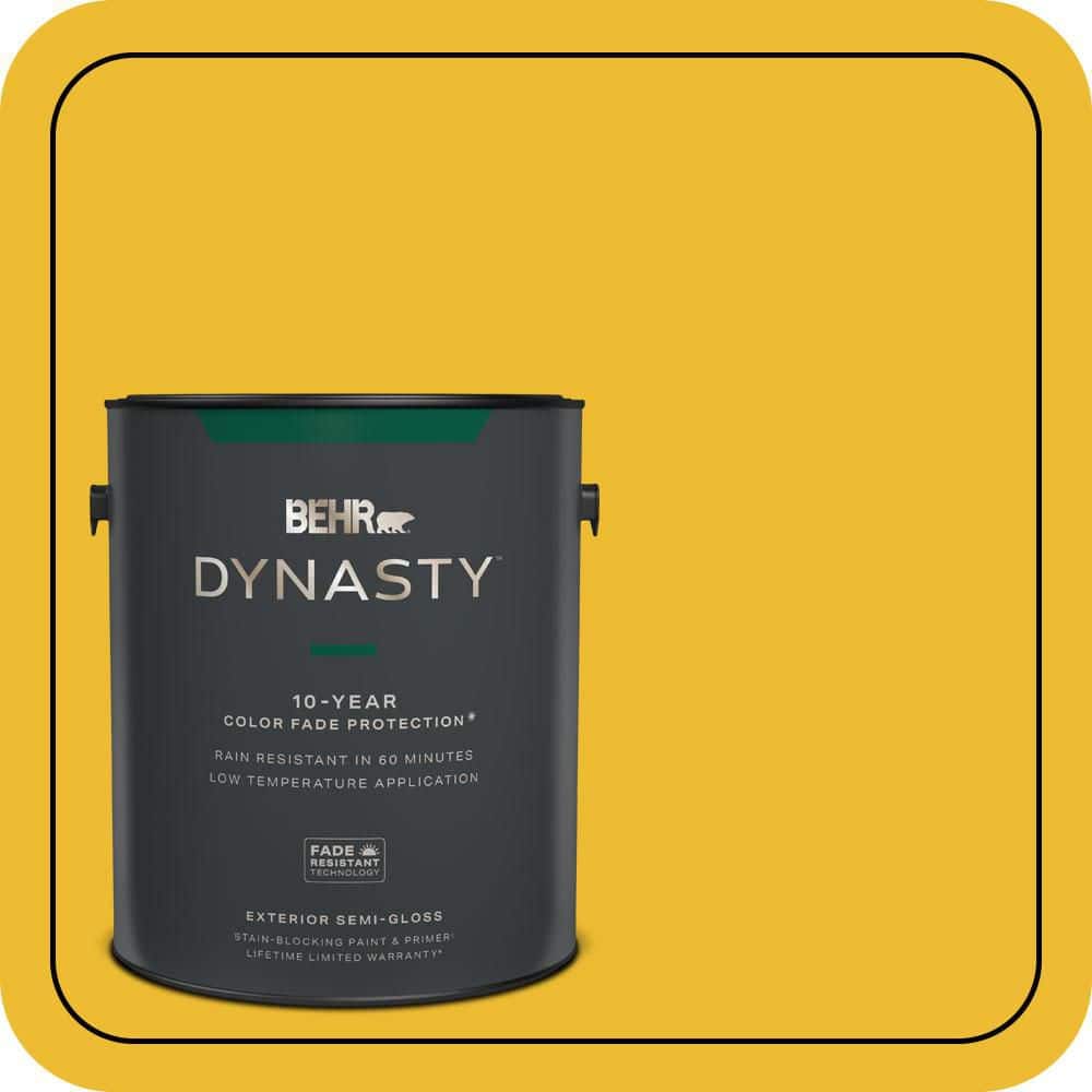 BEHR DYNASTY 1 gal. #T11-11 Lizard Breath Semi-Gloss Exterior Stain-Blocking Paint & Primer