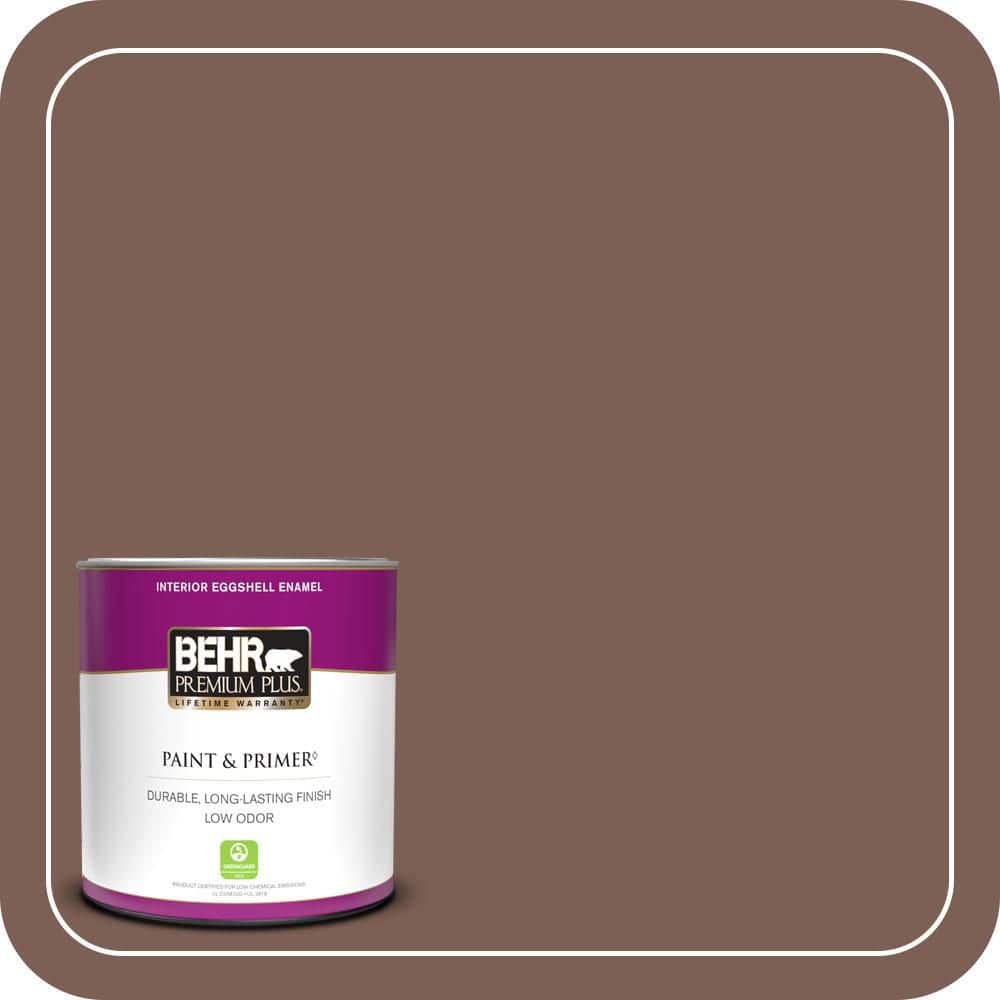 BEHR PREMIUM PLUS #MQ1-57 Secret Journal One-Coat Hide Enamel Interior Stain-Blocking Paint & Primer (1)