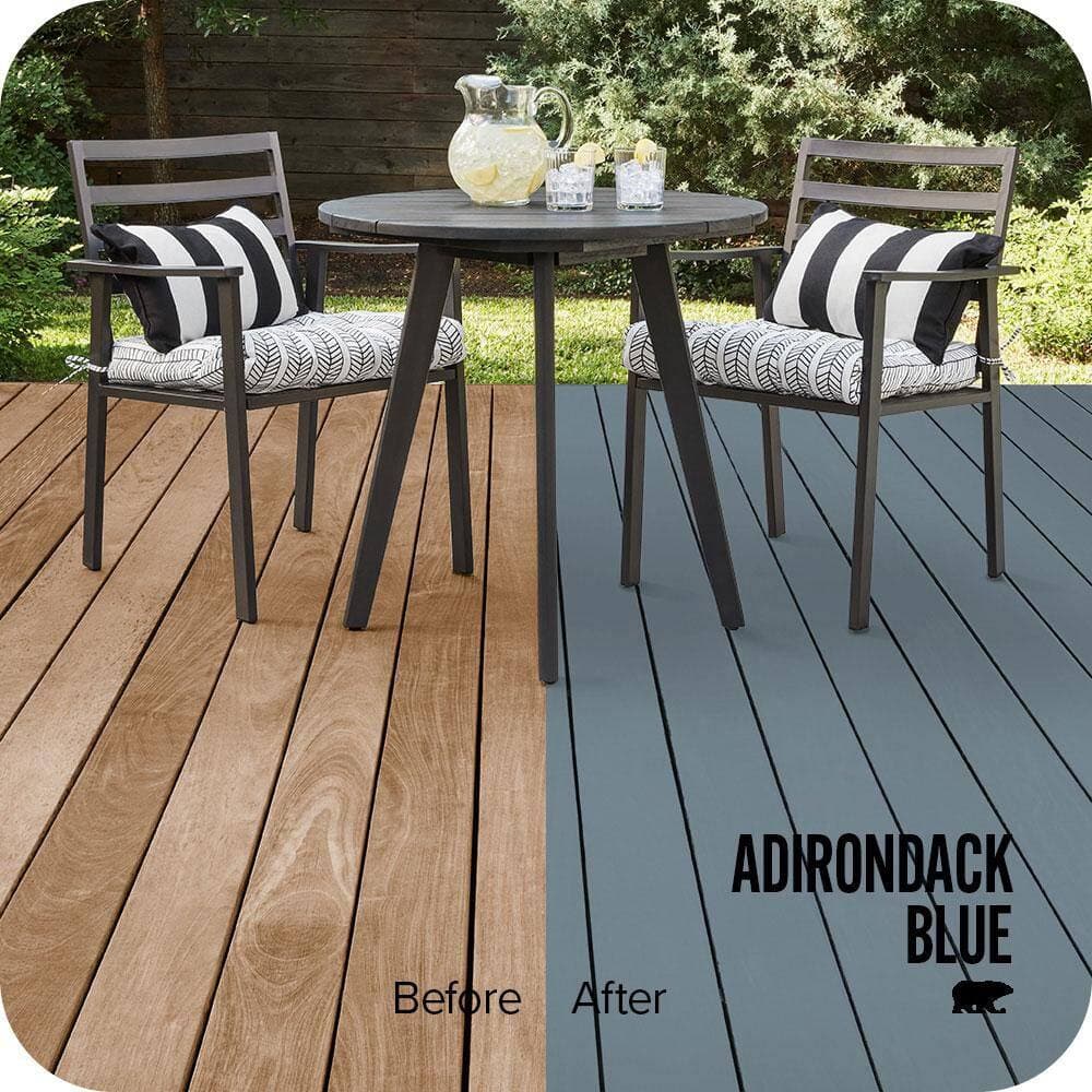 BEHR PREMIUM #N480-5 Color Waterproofing Exterior Wood Stain and Sealer (2)