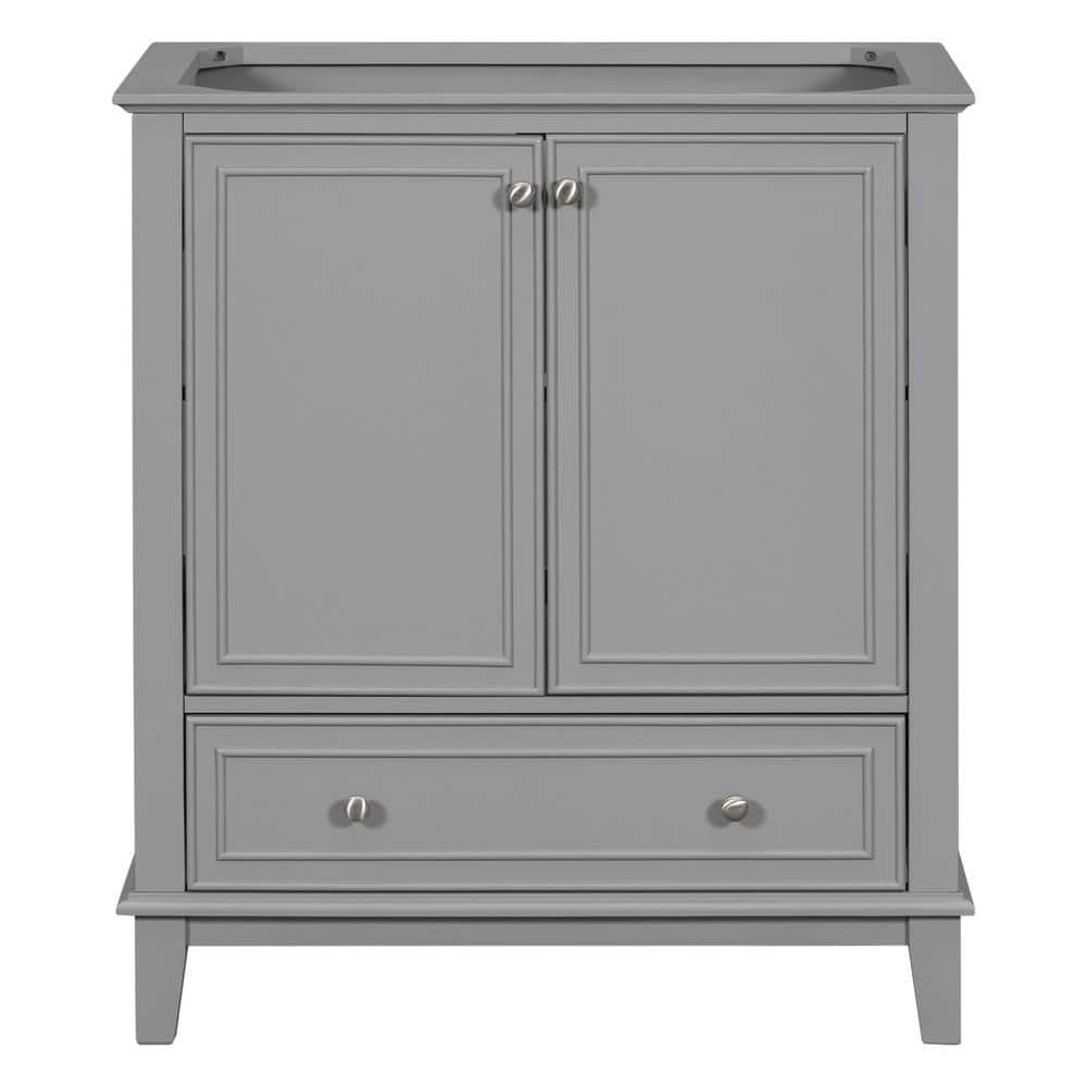 EPOWP W 18 in. D 33 in. H Bath Vanity Cabinet without Top with 1-Drawers and 2-Door Storage Shelf