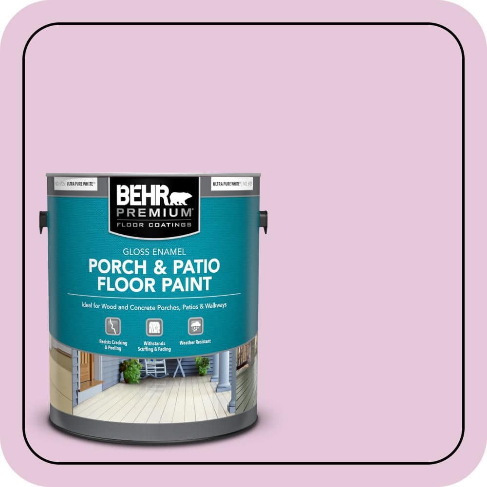 BEHR PREMIUM 1 gal. #M120-2 Kiss Good Night Gloss Enamel Interior/Exterior Porch and Patio Floor Paint