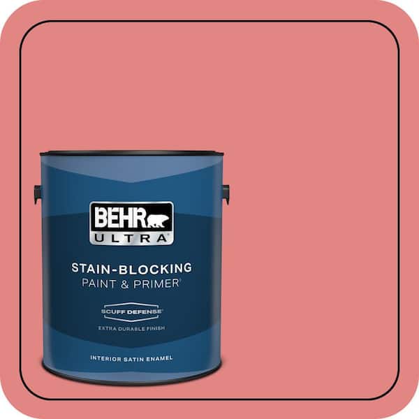 BEHR PREMIUM PLUS #160B-5 Candy Mix Flat Low Odor & Primer (2)