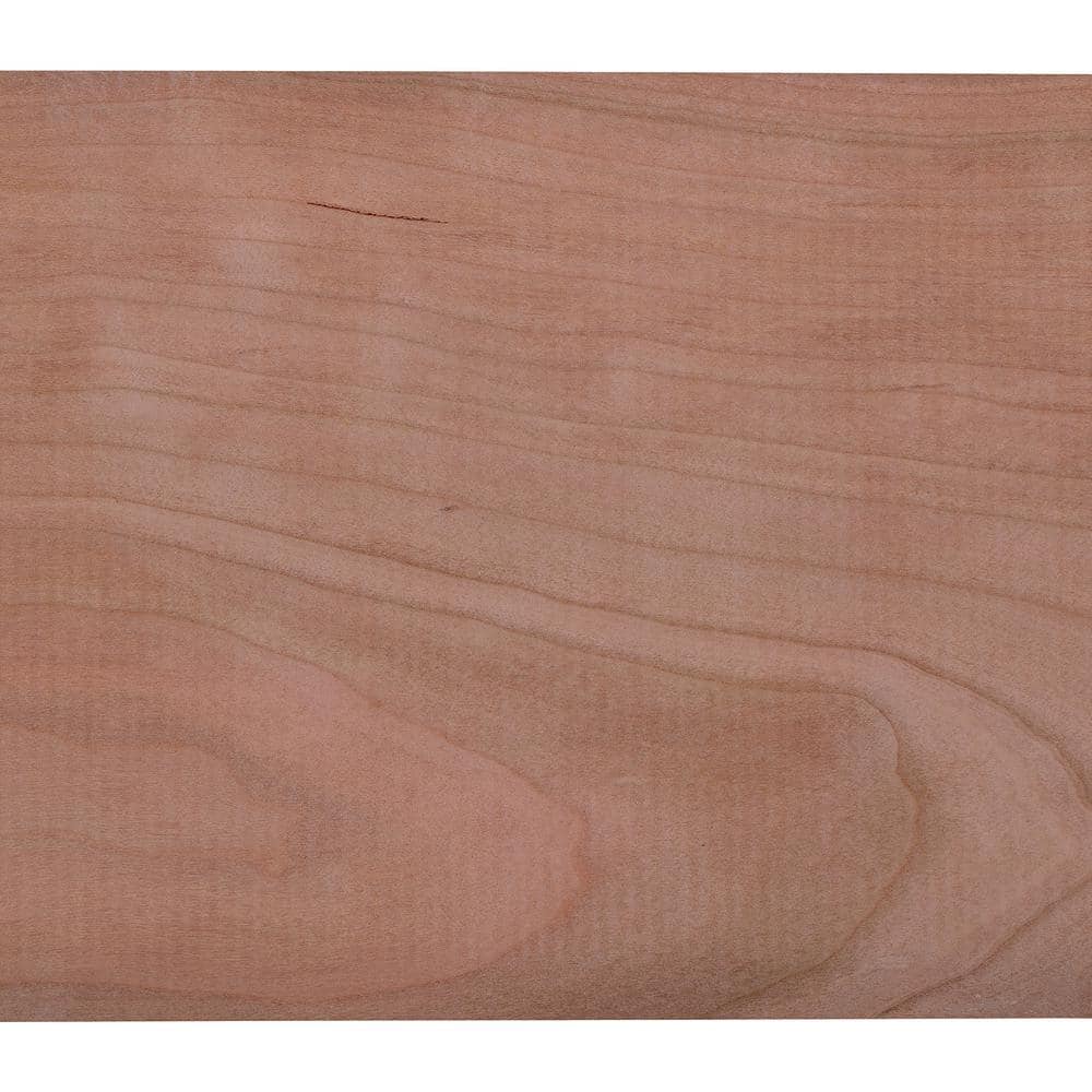 Ornamental Mouldings 1/2 in. D x 1.5 in. W x 4 ft. L Unfinished Natural Cherry Wood Board (2)