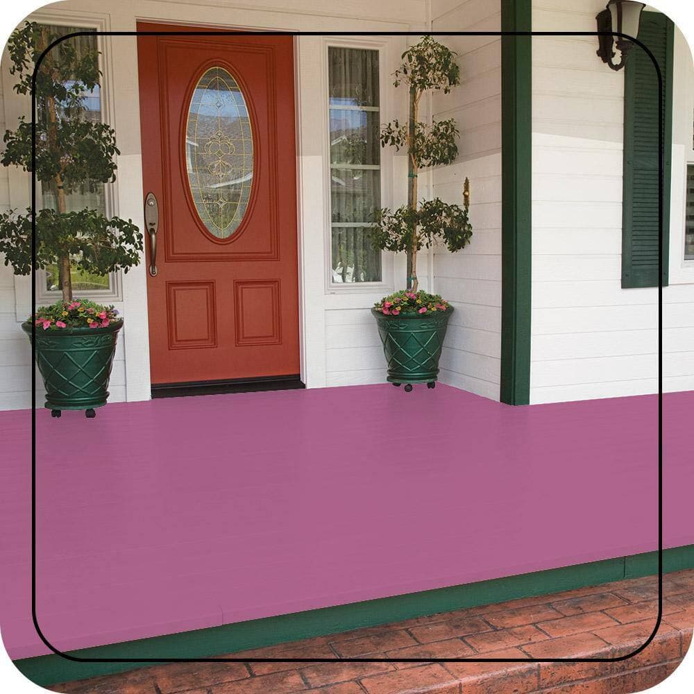 BEHR PREMIUM #P120-4 Low-Lustre Enamel Interior/Exterior Porch and Patio Floor Paint (2)