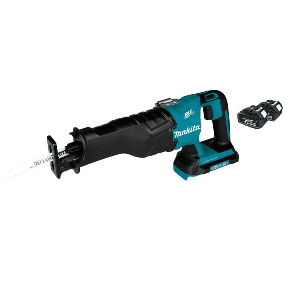 Makita 18V X2 (36V) LXT Lithium-Ion Brushless Cordless Reciprocating Saw (1)