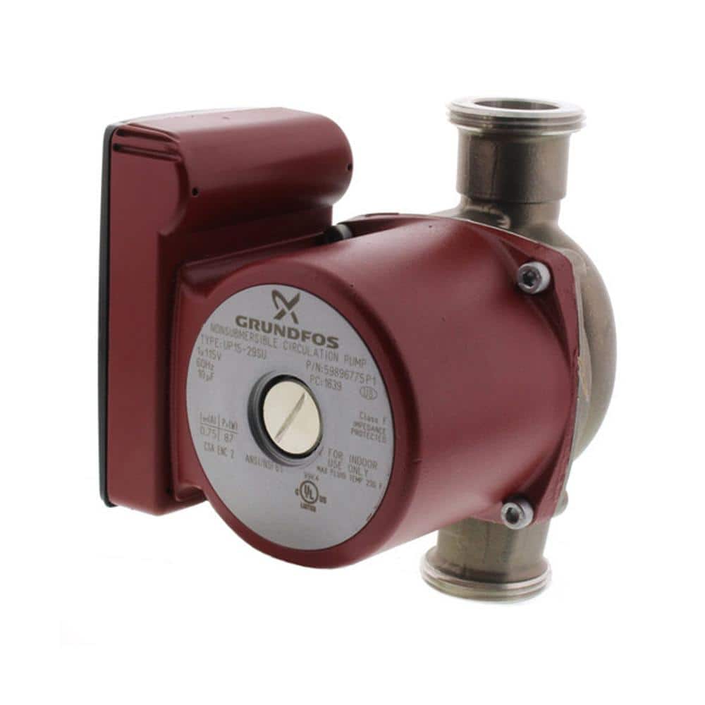 Grundfos UP15-29SU 1/12 HP 115-Volt Circulator Pump (1)