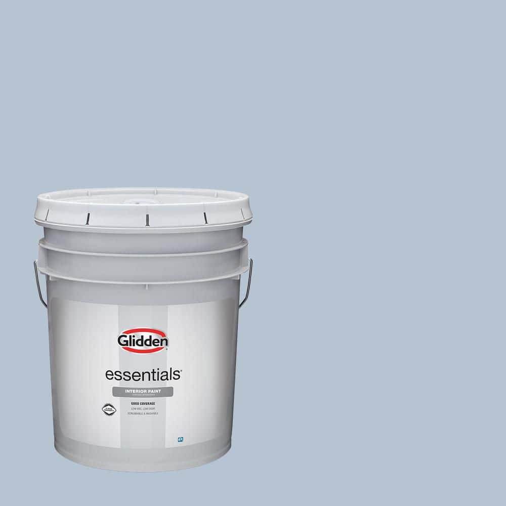 Glidden Essentials 5 gal. PPG1163-3 Pageant Song Eggshell Interior Paint