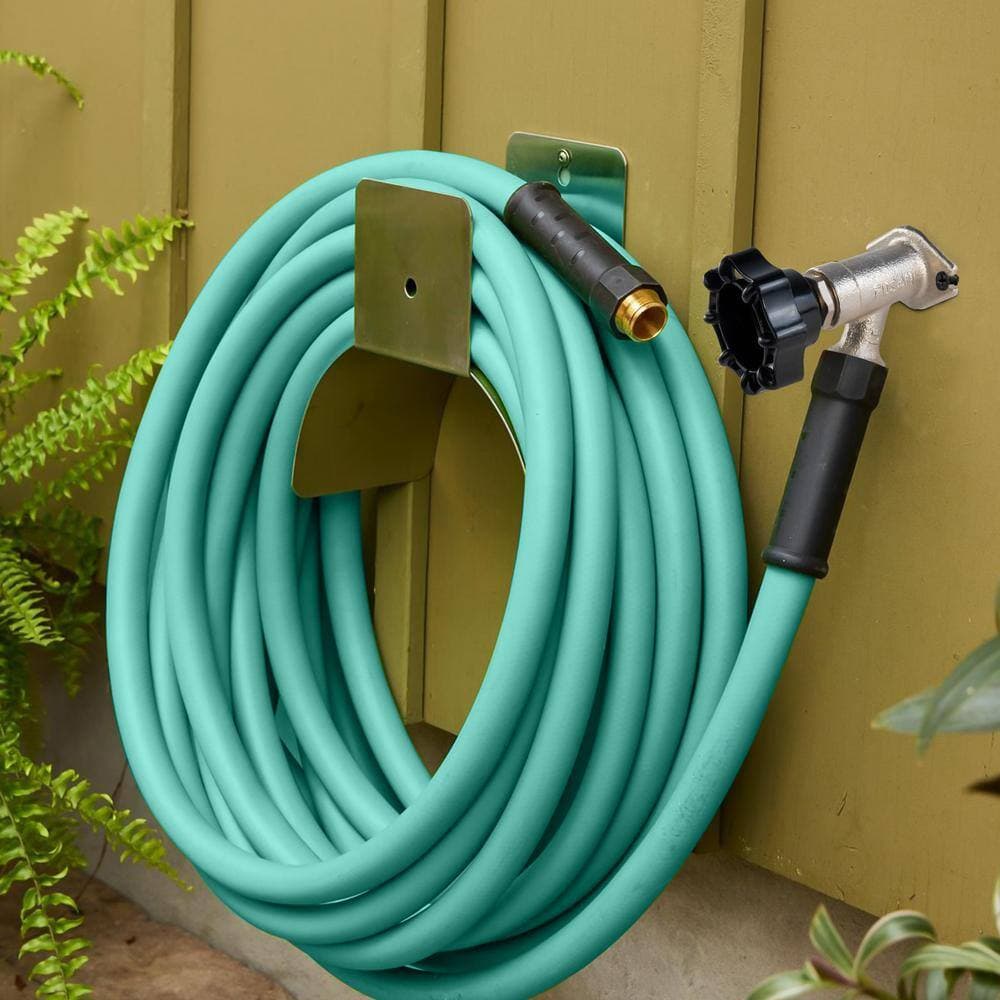 PLUMBFLEX 14 in. L 3/4 in. Sillcock Valve Frost Free Outdoor Wall Faucet with 1/2 in. PEX Hose Bib (2)