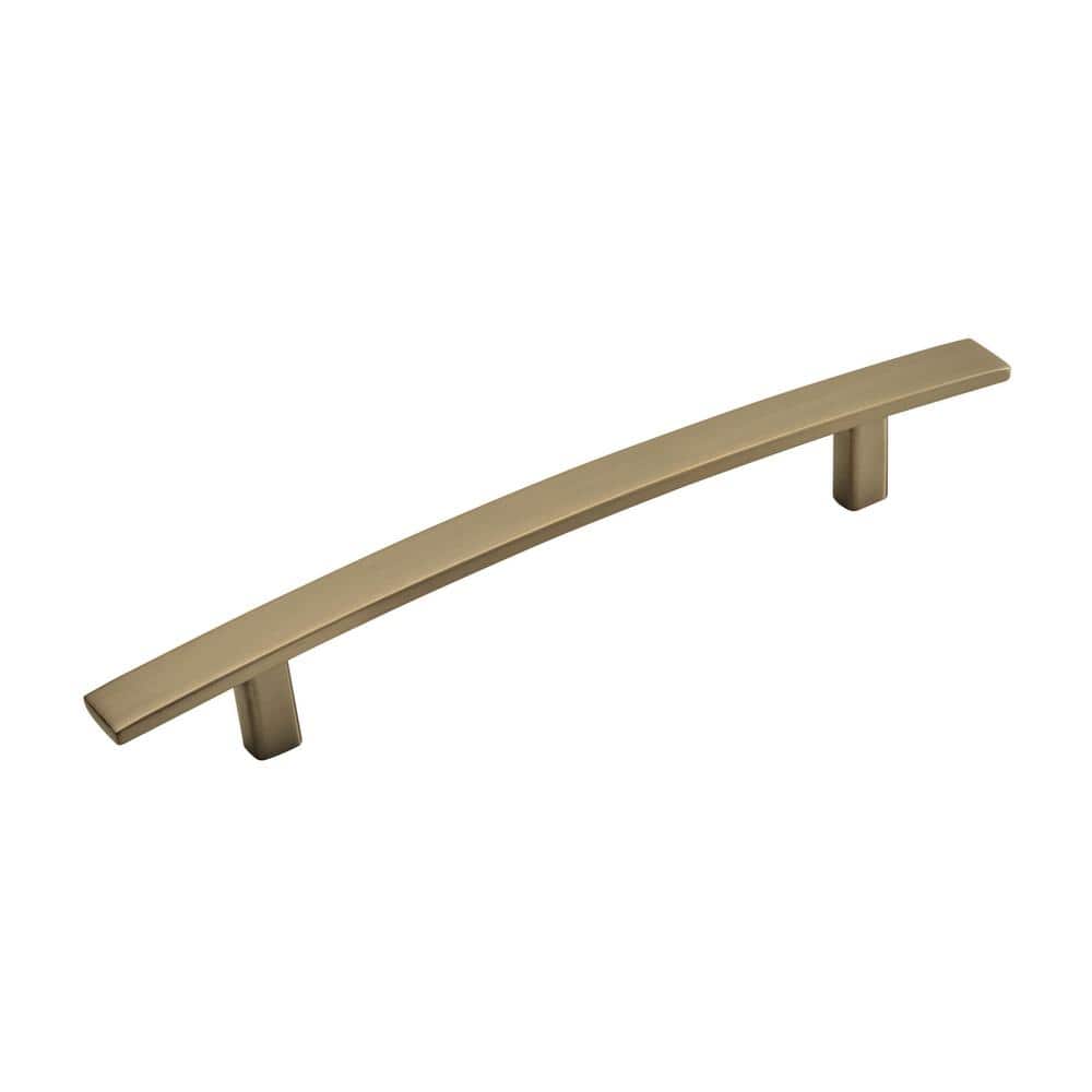 Amerock Cyprus 8 in. (203mm) Modern Golden Champagne Arch Appliance Pull